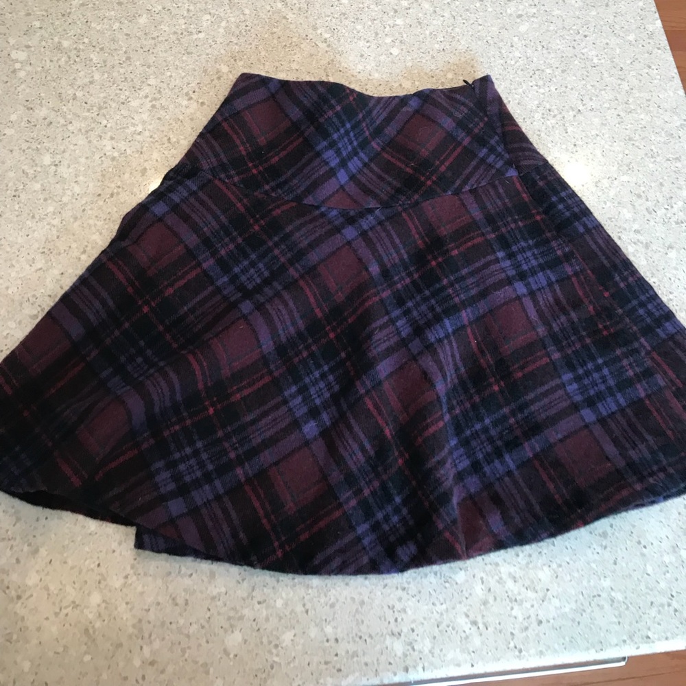 Ralph Lauren Plaid Skirt with lining!